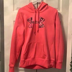 breast cancer under armor pink sweatshirt